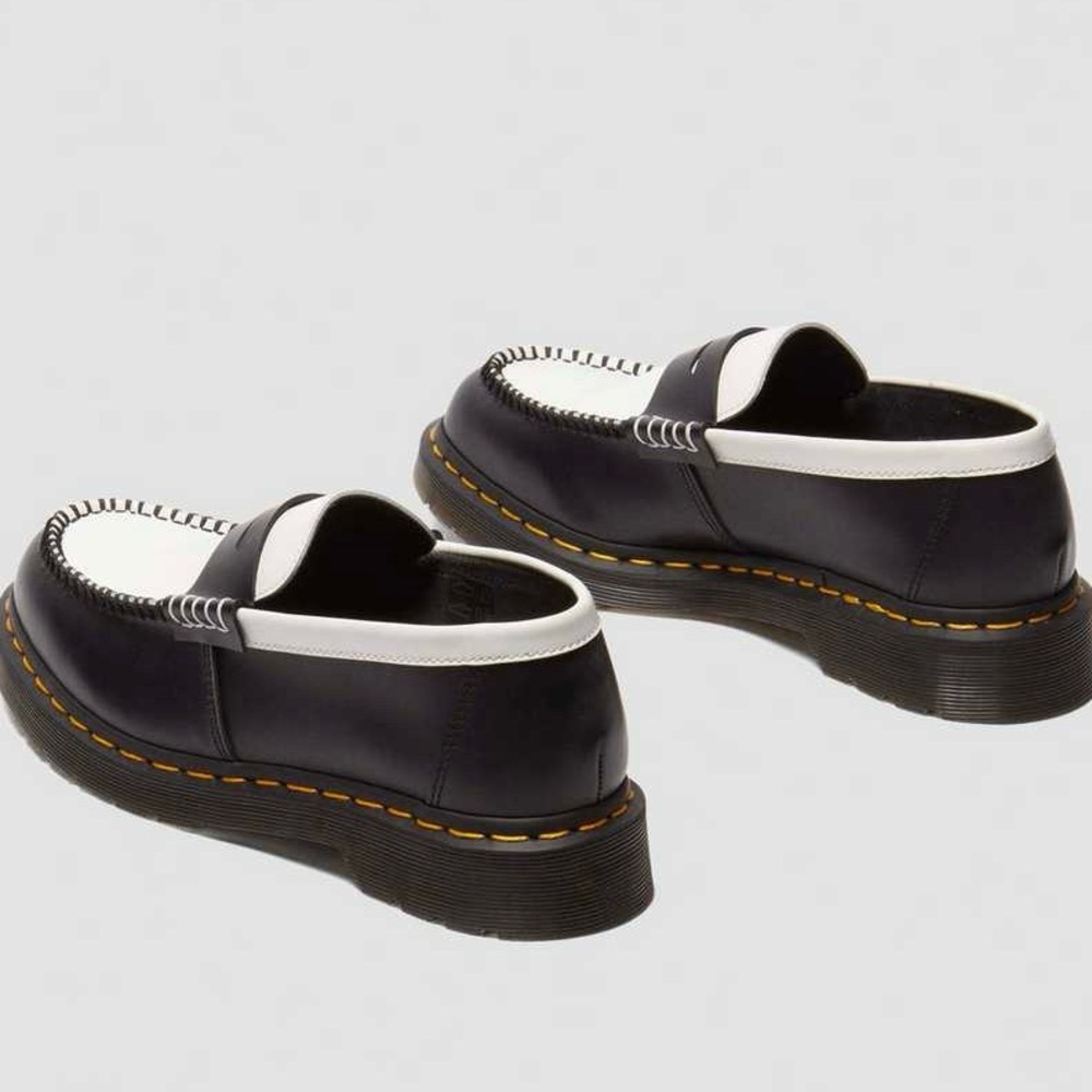 Dr. Martens Black and White Leather Penton
Loafers - Picture 12 of 15